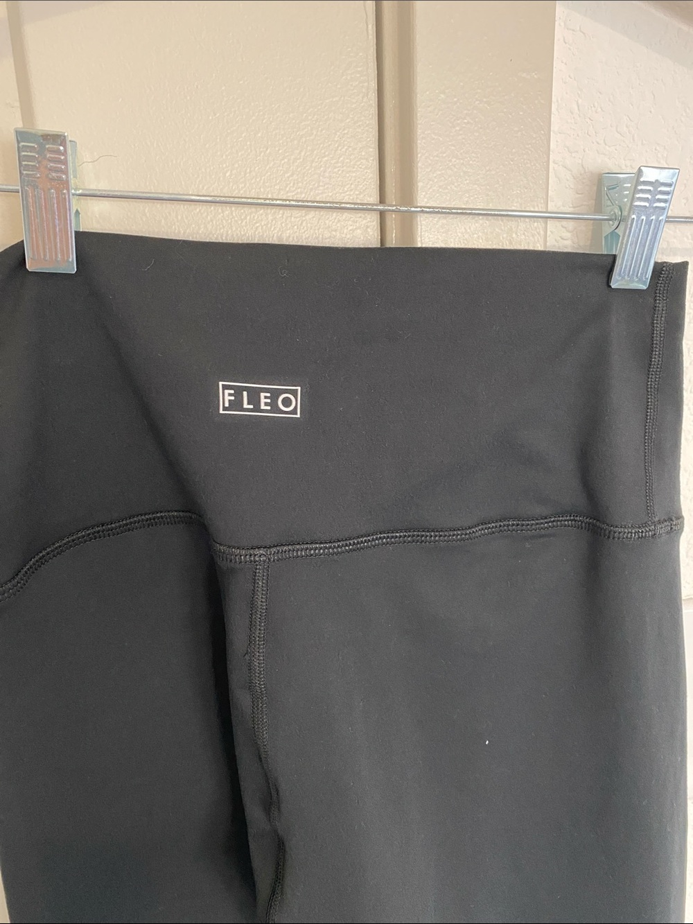 Fleo flare leggings black large - Picture 3 of 4